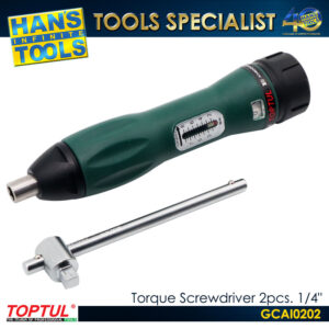 TOPTUL GCAI0202 Torque Screwdriver 2pcs. 1/4"