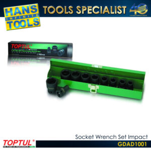 TOPTUL GDAD1001 Socket Wrench Set Impact