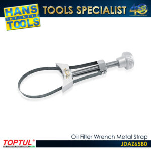 TOPTUL JDAZ65B0 Oil Filter Wrench Metal Strap