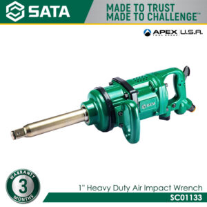 SATA SC01133 1" Heavy Duty Air Impact Wrench