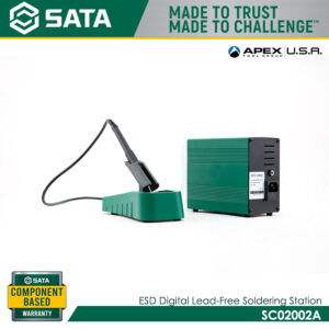 SATA SC02002A ESD Digital Lead-Free Soldering Station