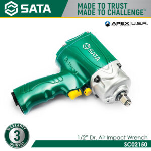 SATA SC02150 1/2" Dr. Air Impact Wrench