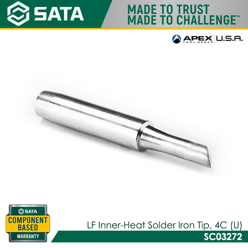 SATA SC03272 LF Inner-Heat Solder Iron Tip, 4C (U) - Image 3