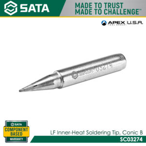 SATA SC03274  LF Inner-Heat Soldering Tip, Conic B