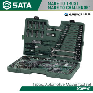 SATA SC09941 160Pcs Automotive Master Tool Set