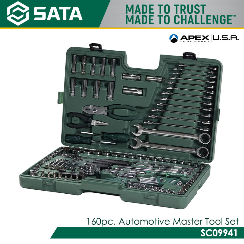 SATA SC09941 160Pcs Automotive Master Tool Set
