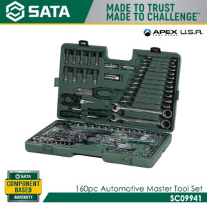 SATA SC09941 160Pcs Automotive Master Tool Set