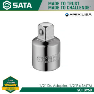 SATA SC13950 1/2"Dr Adapter (1/2"F X 3/4"M)