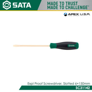SATA SC31142 Expl Proof Screwdriver, Slotted 6x150mm