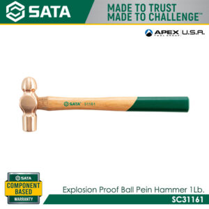 SATA SC31161 Explosion Proof Ball Pein Hammer 1lb