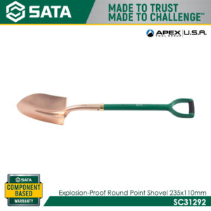 SATA SC31292 Explosion Proof Round Point Shovel 235x110mm