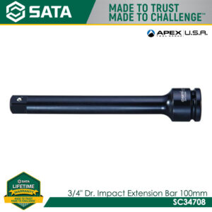 SATA 3/4" Dr. Impact Extension Bar