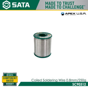 SATA SC90312 Coiled Soldering Wire 0.8mm/250g