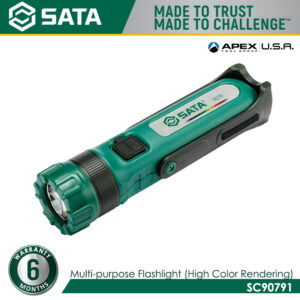 SATA SC90791 Multi-purpose Flashlight (High Color  Rendering)