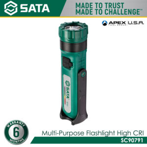 SATA SC90791 Multi-purpose Flashlight High CRI