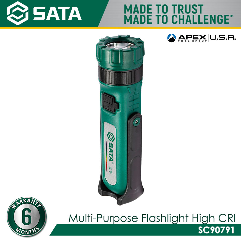 SATA SC90791 Multi-purpose Flashlight High CRI