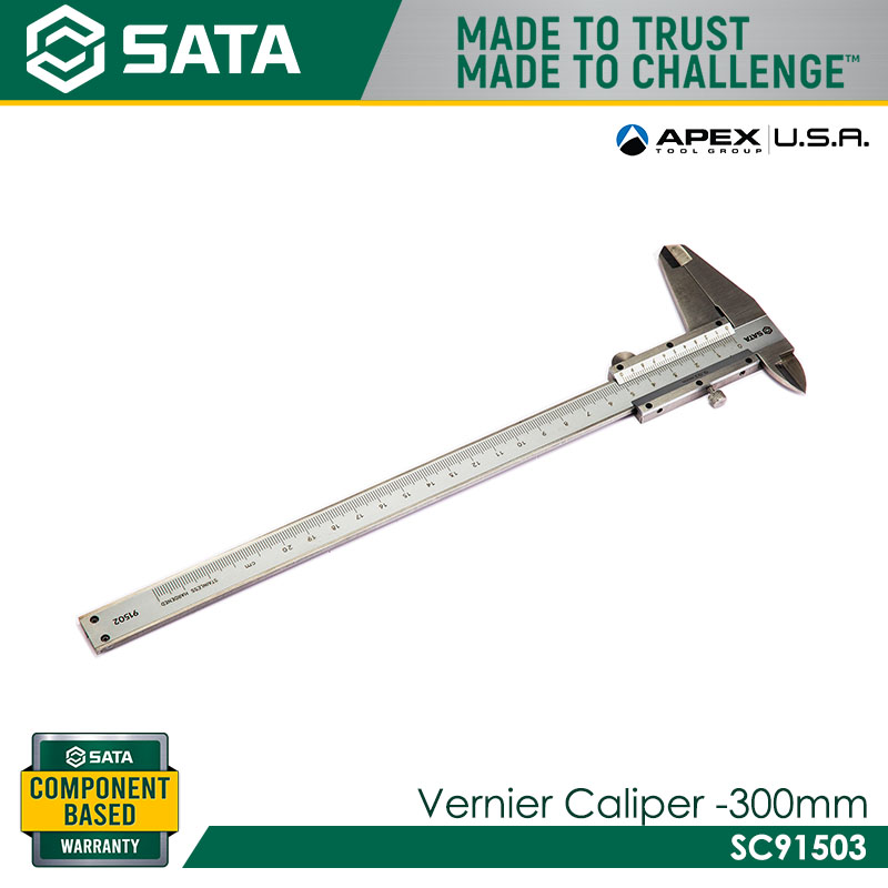 SATA SC91503 Vernier Caliper 0-300mm - Image 2