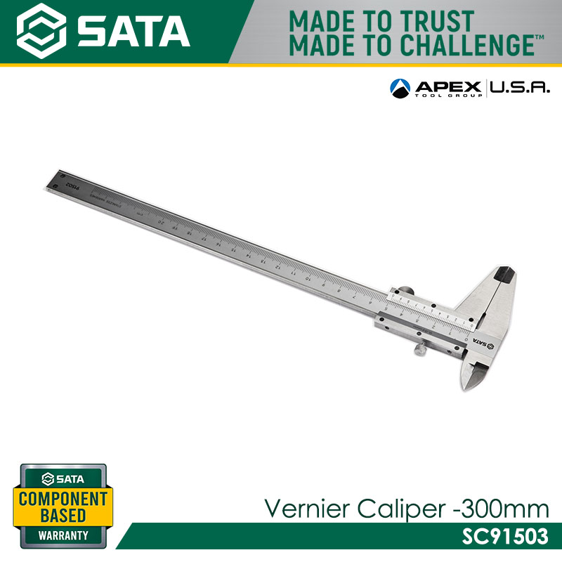 SATA SC91503 Vernier Caliper 0-300mm - Image 3