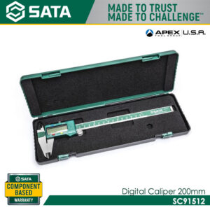 SATA SC91512 Digital Caliper 0-200mm
