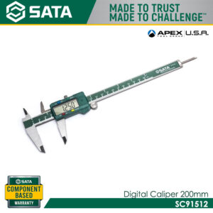 SATA SC91512 Digital Caliper 0-200mm