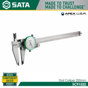 SATA SC91522 Dial Caplier 0-200mm
