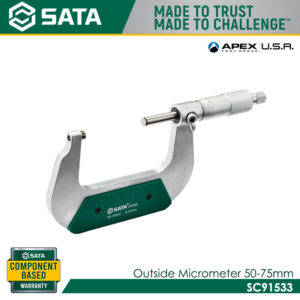 SATA SC91533 Outside Micrometer 50-75mm