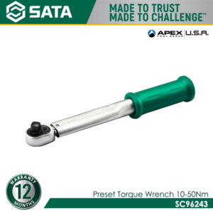 SATA SC96243 Preset Torque Wrench 10-50N.m