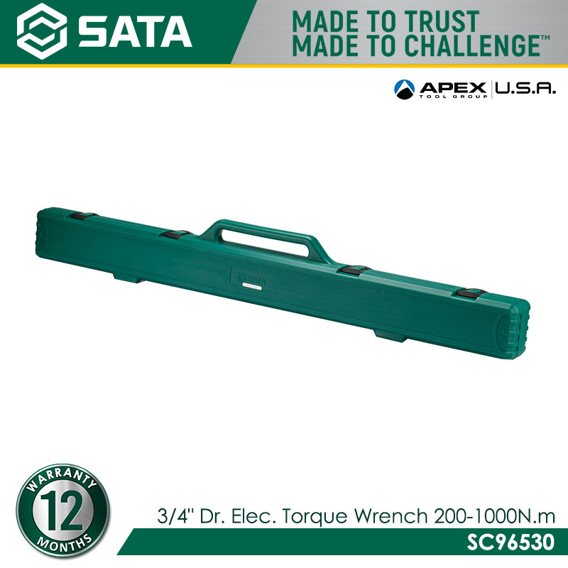 SATA SC96530 3/4" Dr. Elec. Torque Wrench 200-1000N.m - Image 4