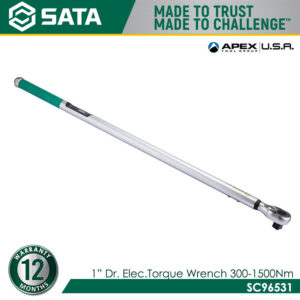 SATA SC96531 1" Dr. Electronic Torque Wrench 300-1500N.m