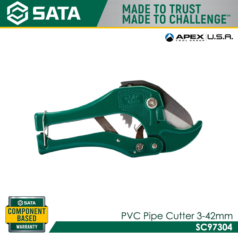 SATA SC97304 PVC Pipe Cutter 3-42mm