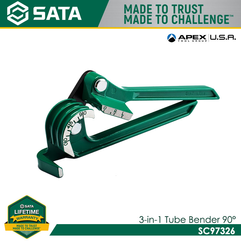 SATA SC97326  3-in-1 Tube Bender 90°