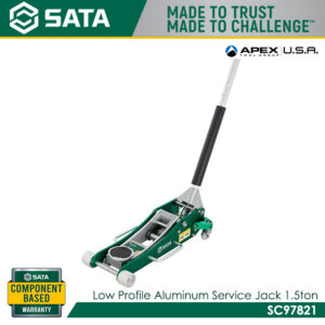 SATA SC97821 Low Profile Aluminum Service Jack 1.5Ton