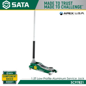 SATA SC97821 1.5T Low Profile Aluminum Service Jack