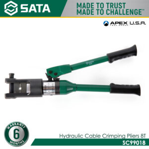 SATA SC99018 Hydraulic Cable Crimping Pliers 8T