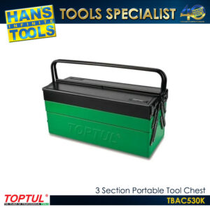 TOPTUL TBAC530K 3 Section Portable Tool Chest