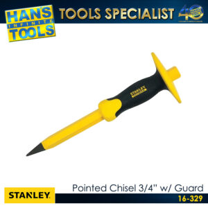 Stanley 16-329 Pointed Chisel 3/4 with Guard
