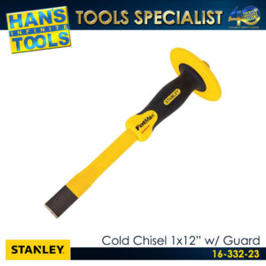 Stanley 16-332-23 Cold Chisel 1x12 with Guard