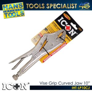 ICON IHT-LP10CJ Vise Grip Curved Jaw 10"