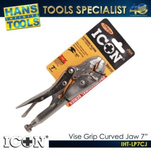 ICON IHT-LP7CJ Vise Grip Curved Jaw 7"