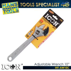 ICON IHT-AW10C Adjustable Wrench 10"