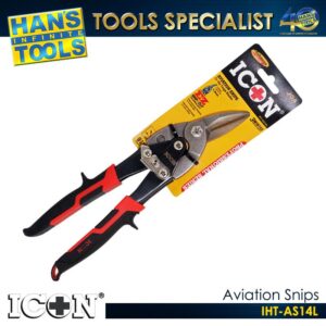 ICON IHT-AS14L Aviation Snip Left 9-1/2"