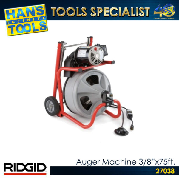 Ridgid 27038 (K400) Auger Machine - HANS INFINITE TOOLS