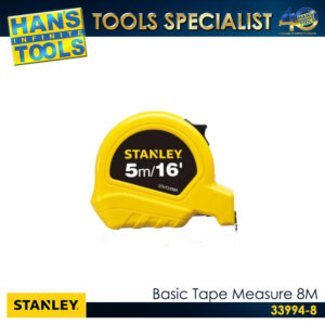 Stanley 33994-8 Basic Tape Measure 8M