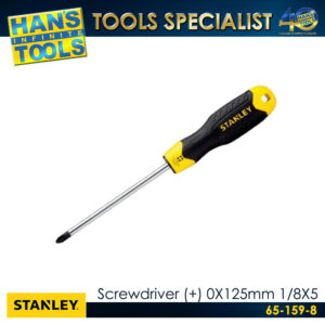 Stanley 65159-8 Screwdriver 0X125MM1/8X5