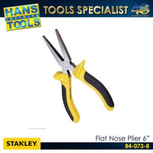 Stanley 84-073-8 Flat Nose Plier 6"