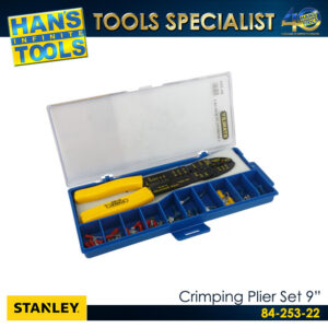 Stanley 84-253-22 Crimping Plier Set 9"