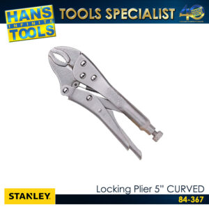 Stanley 84-367 Locking Plier 5" CURVED