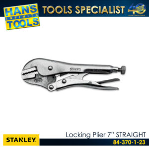 Stanley 84-370-1-23 Locking Plier 7" STRAIGHT