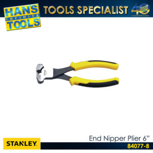 Stanley 84077-8 End Nipper Plier 6"