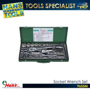 Hans 9655M Socket Wrench Set 55PCS